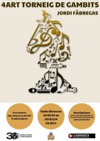 4rt Torneig de Gambits Jordi FÃ bregas